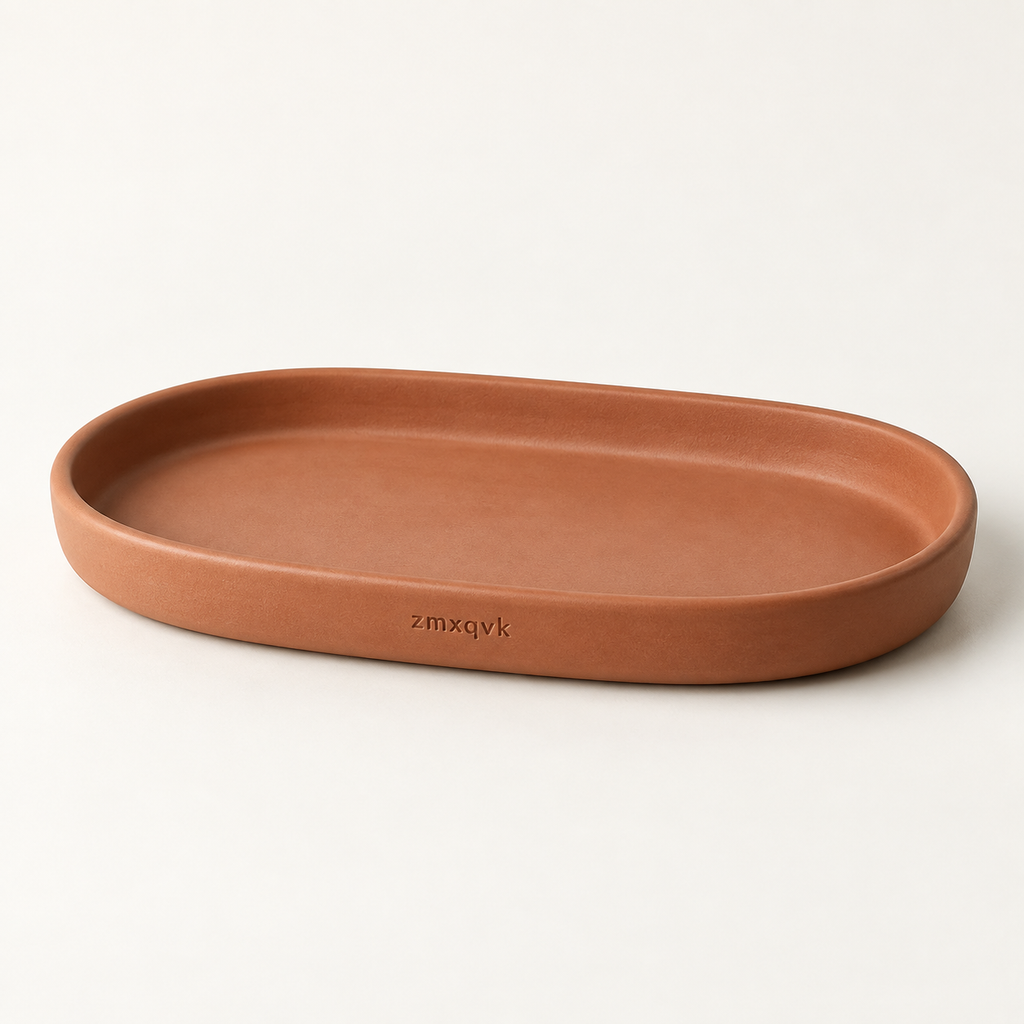zmxqvk Terracotta Catchall Tray