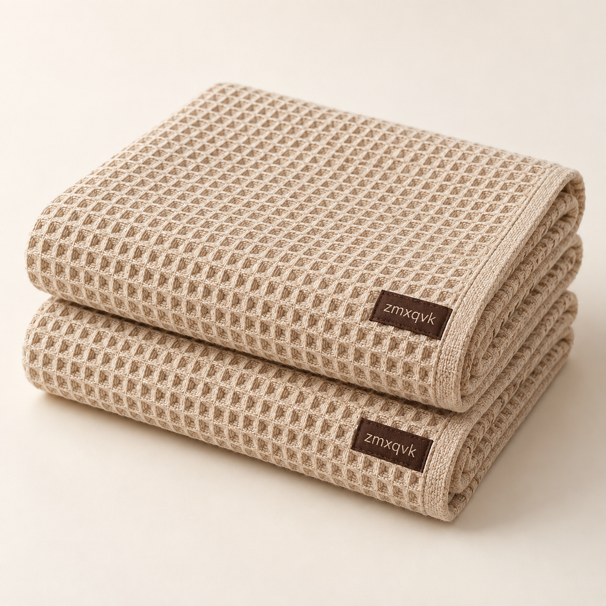 zmxqvk Sand Cotton Hand Towel Pair
