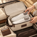 zmxqvk Oatmeal Canvas Shoe Pouch