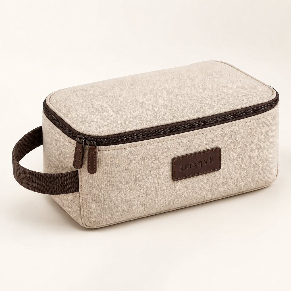 zmxqvk Oatmeal Canvas Shoe Pouch